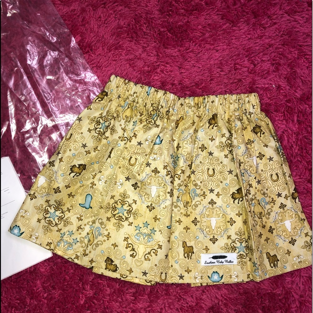 Golden days skirt 4T
